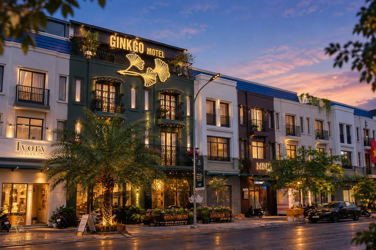 Mặt tiền Ginkgo Motel