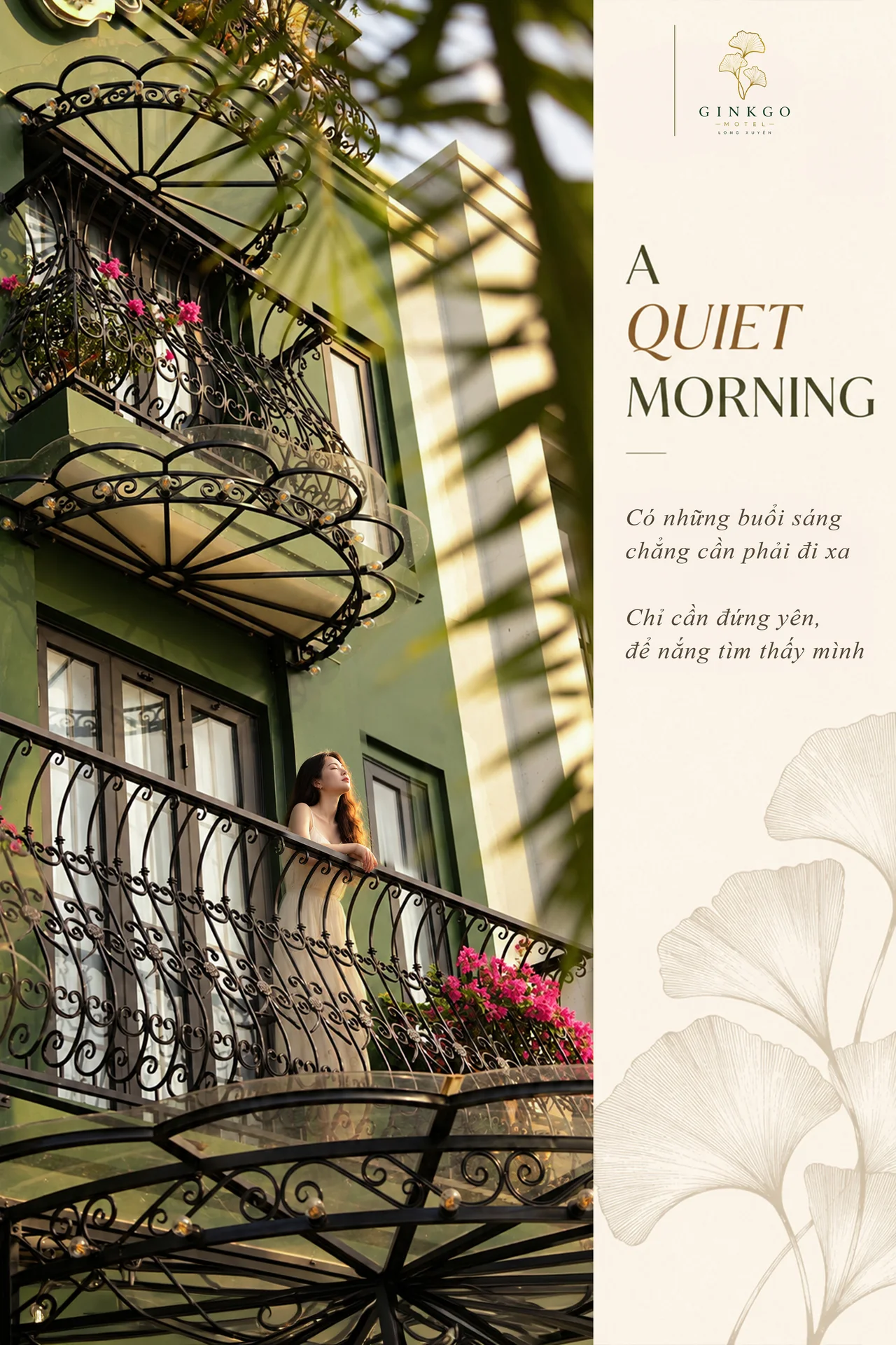A quiet morning — There are mornings when you don't need to go far. Just stand still, and let the sun find you.